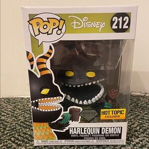 Disney Harlequin Demon Vinyl Figure diamond collection hottopic exclusive